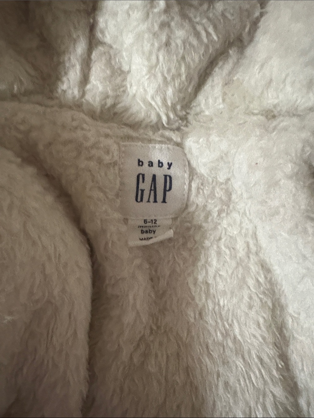GAP Pink Hooded Baby Snowsuit One-Piece with Tiny Polka Dots - Picture 3 of 4